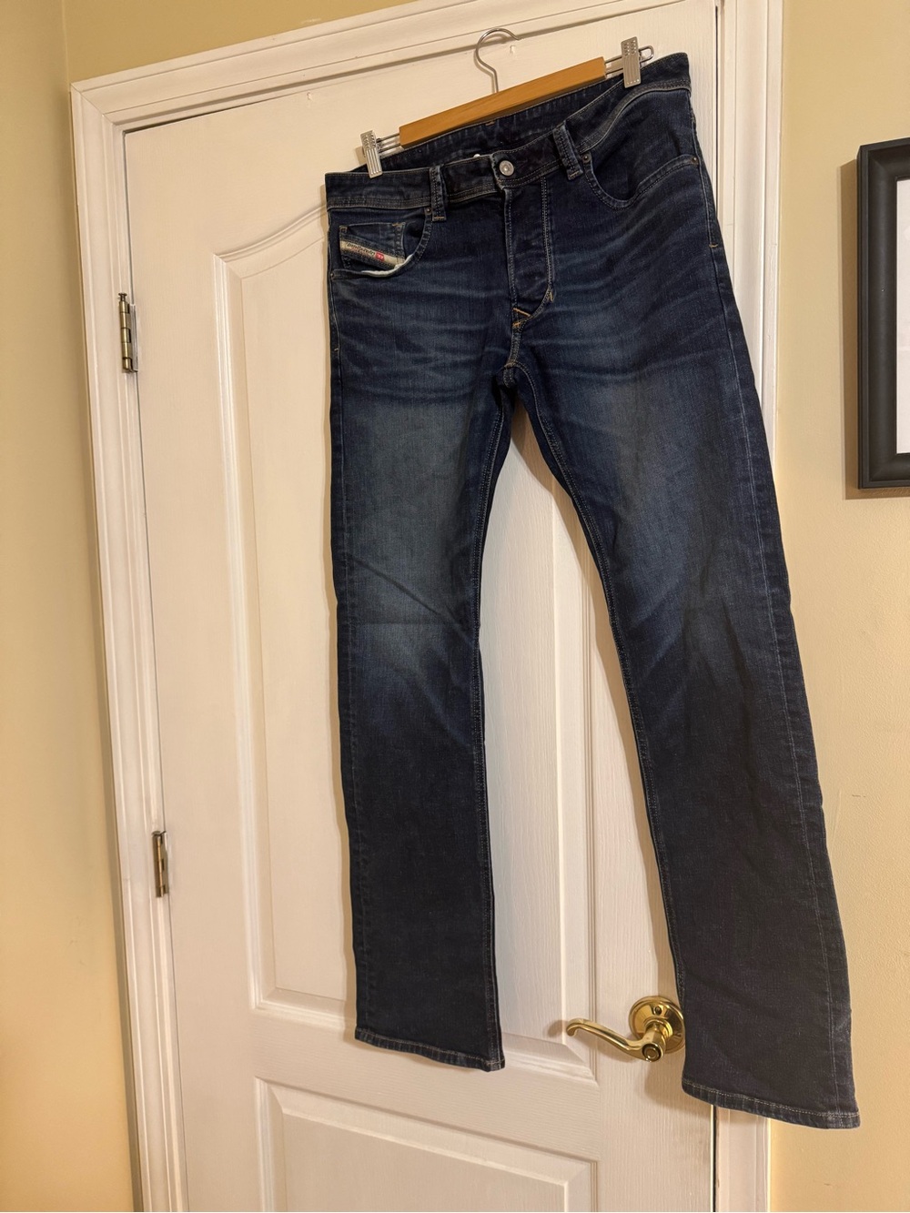 Diesel Men's Indigo Straight Jeans